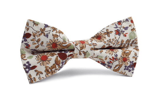 New York Autumn Blossom Bow Tie