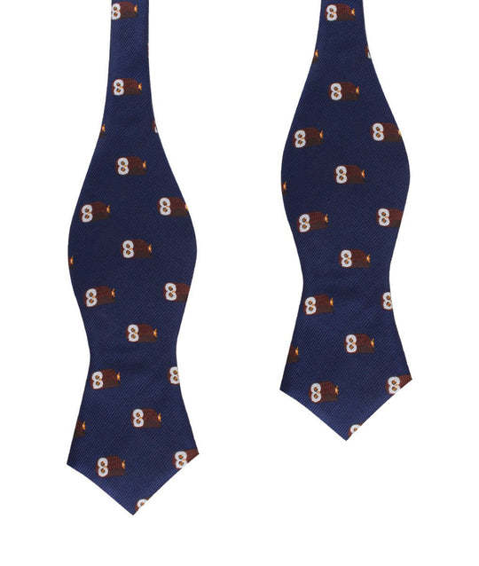 Northern Brown Owl Diamond Self Bow Tie