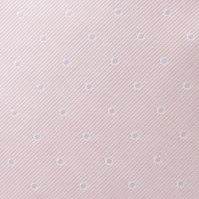 Nude Pink Polka Dots Pocket Square