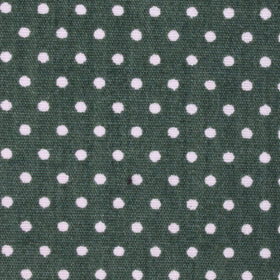 Olive Green Polka Dot Cotton Pocket Square