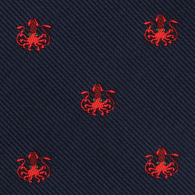 Ozy The Squid Pocket Square