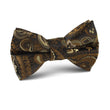 Persian Paisley Brown Kids Bow Tie