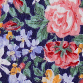 Pink Chrysanthemum Floral Pocket Square