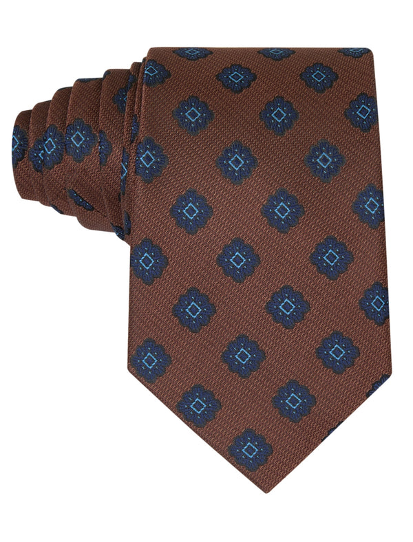 Poitiers Espresso Mosaic Tie