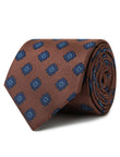 Poitiers Espresso Mosaic Tie