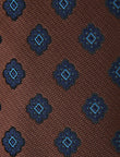 Poitiers Espresso Mosaic Tie