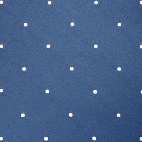 Prussian Polka Dots Pocket Square