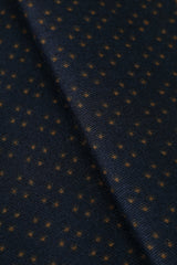 Puntini d'Oro Blu Marino Scarf Fabric