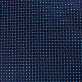 Kroc Blue Pin Dot Pocket Square