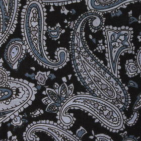 Ross Archipelago Black Paisley Pocket Square