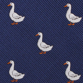 Russian White Goose Pocket Square