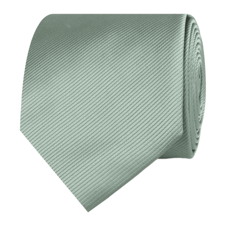 Sage Green Twill Necktie