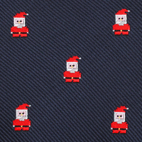 Santa Claus Pixel Pocket Square
