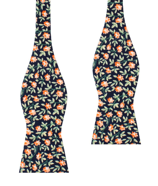 Santo Domingo Floral Self Bow Tie