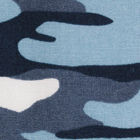 Sea Blue Camo Pocket Square