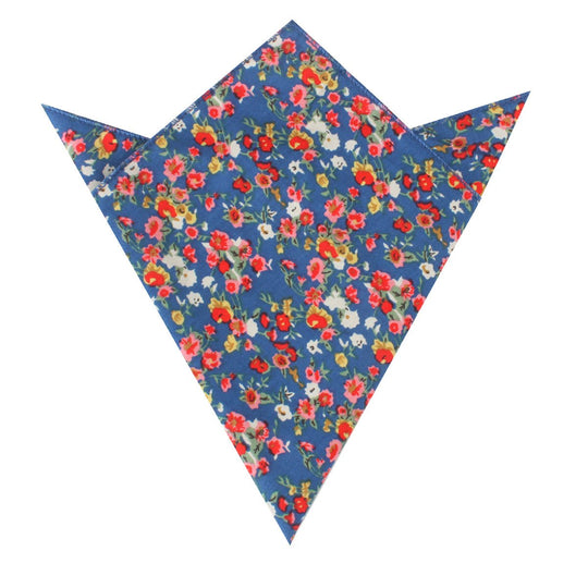 Seule Ce Soir Floral Pocket Square