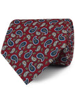 Shah of Iran Burgundy Paisley Neckties