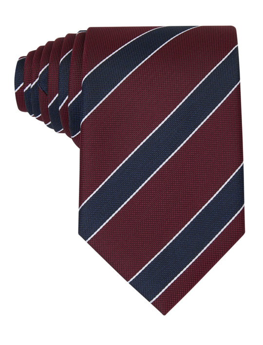 Sheffield Burgundy Line Tie