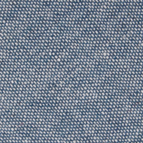Smoke Blue Slub Linen Pocket Square