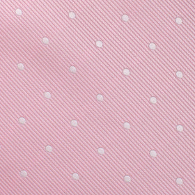 Soft Pink Polka Dots Pocket Square