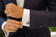Spiral Circle Cufflinks