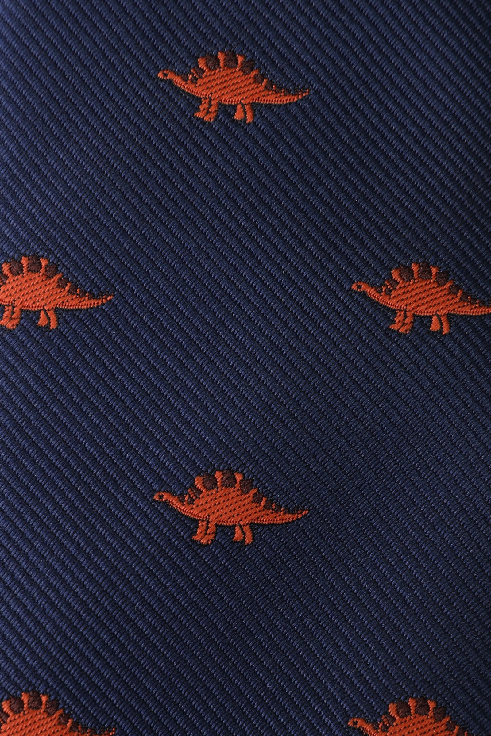 Stegosaurus Dinosaur Kids Necktie Fabric