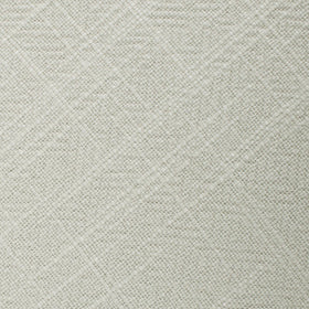 Sterling Silver Grey Linen Pocket Square