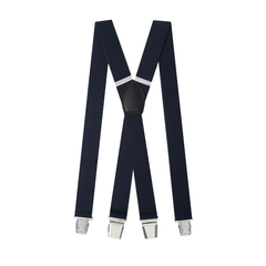 Navy Blue Suspender Braces