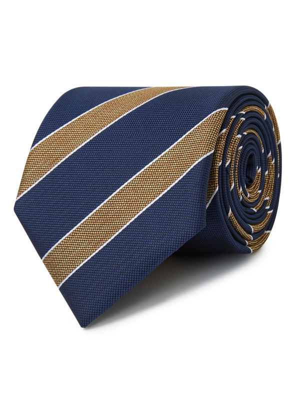 The Trafalgar Commodore Navy & Gold Tie