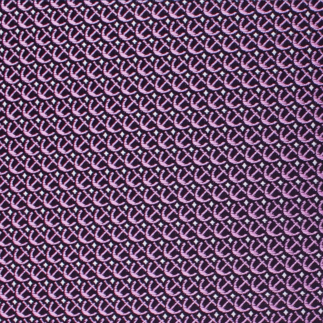 The Abacos Pink Anchor Bow Tie Fabric
