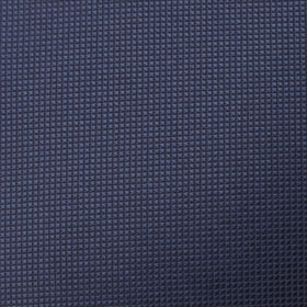 Trivieres Navy Blue Diamond Pocket Square