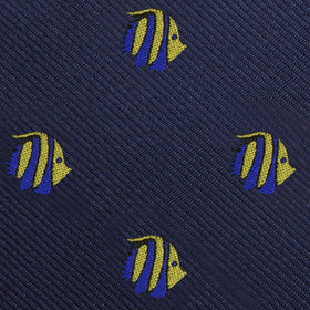Tropical Fijian Fish Pocket Square