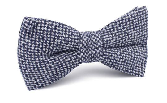 Van Gogh Midnight Blue Star Linen Bow Tie