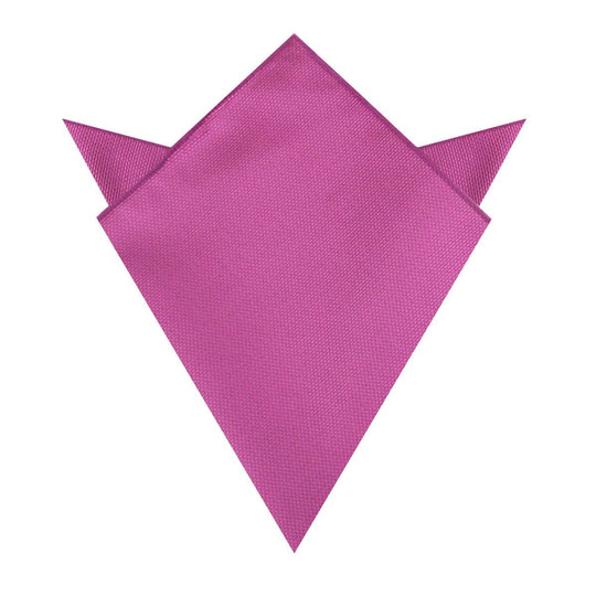 Wild Orchid Purple Weave Pocket Square