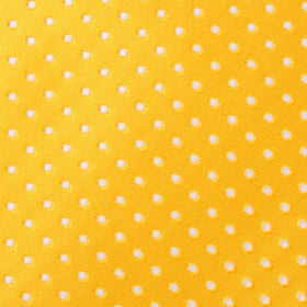 Yellow Mini Polka Dots Pocket Square