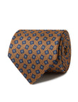 Crestwood Autumn Blue Necktie - blue pattern detail - OTAA