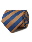 Honeywell Blue Stripe Necktie - blue stripe detail - OTAA