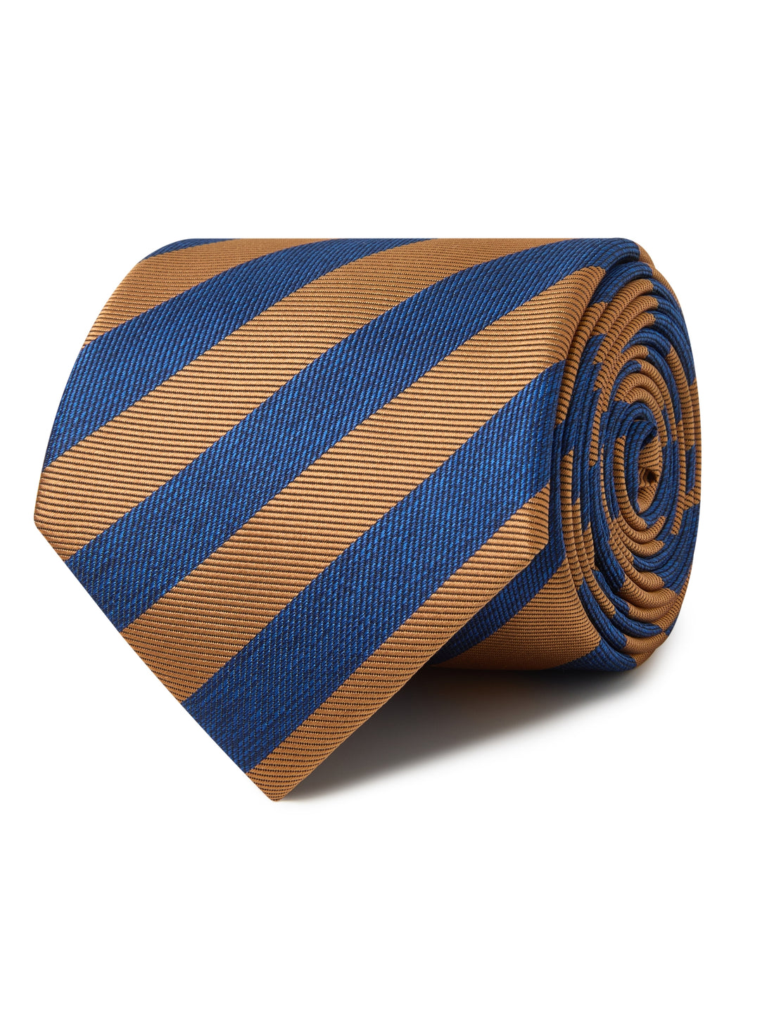 Honeywell Blue Stripe Necktie - blue stripe detail - OTAA