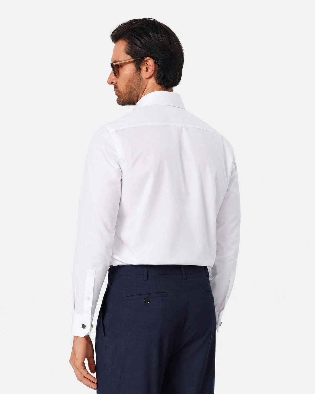 Windsor Royal White French Cuff Easy-Iron Twill Shirt