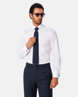 Windsor Royal White French Cuff Easy-Iron Twill Shirt