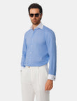 Beaufort Riviera French Cuff Non-Iron Dobby Shirt - French cuff styled detail - OTAA