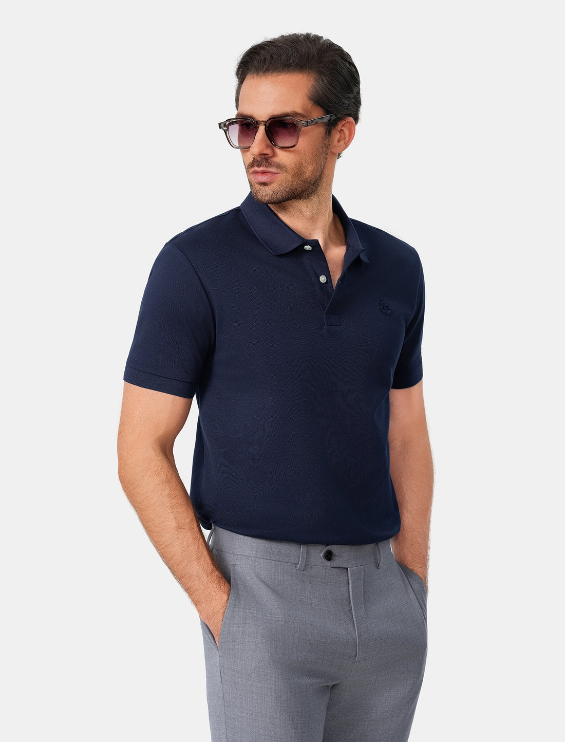 Navy Blue Polo