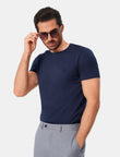 Navy Blue Slim Fit T-Shirt