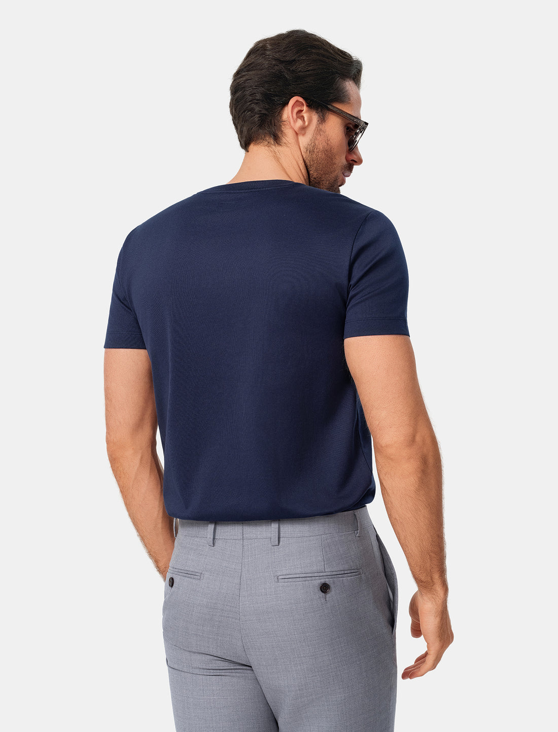 Navy Blue Slim Fit T-Shirt