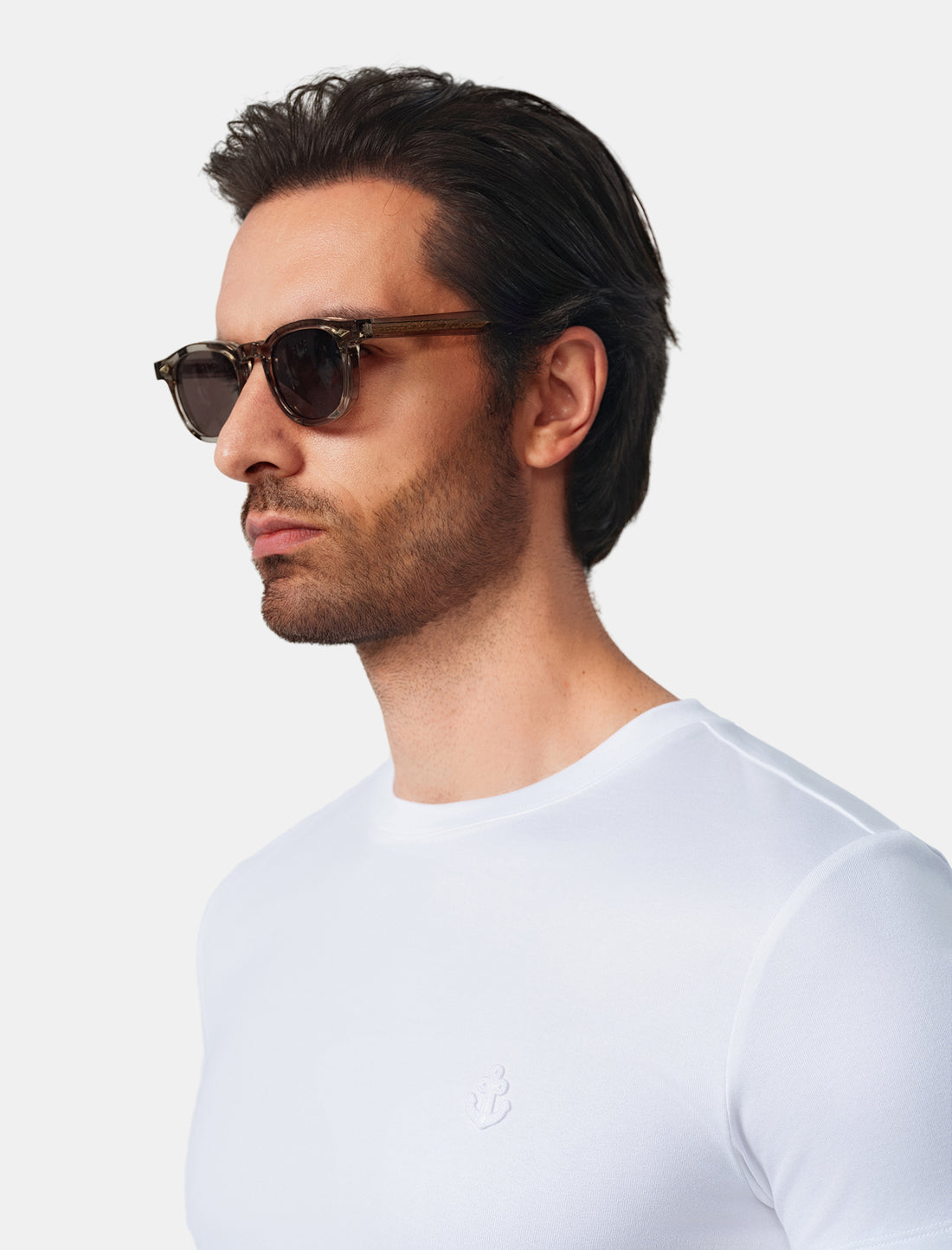 White Slim Fit T-Shirt