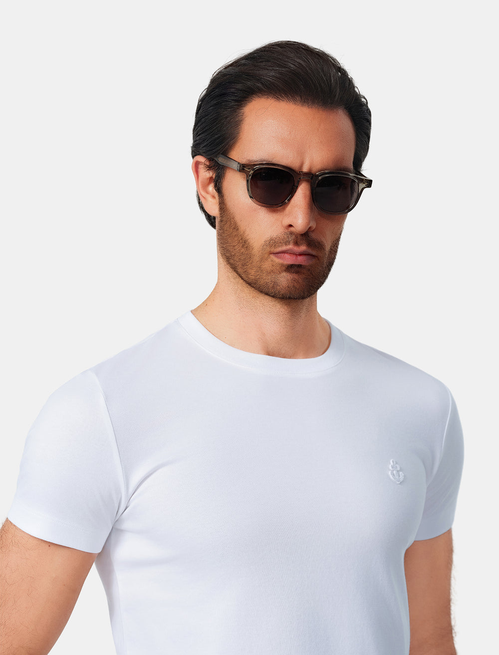 White Slim Fit T-Shirt