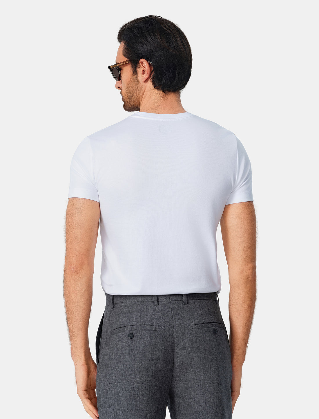 White Slim Fit T-Shirt