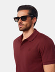 Burgundy Polo