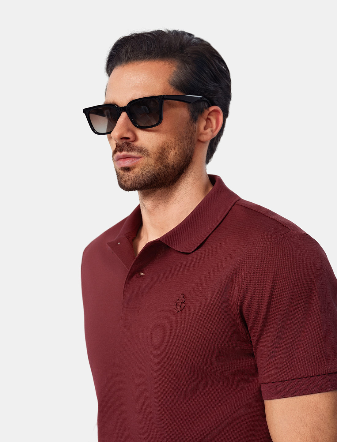 Burgundy Polo