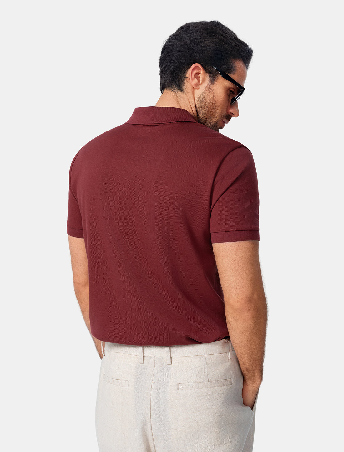 Burgundy Polo
